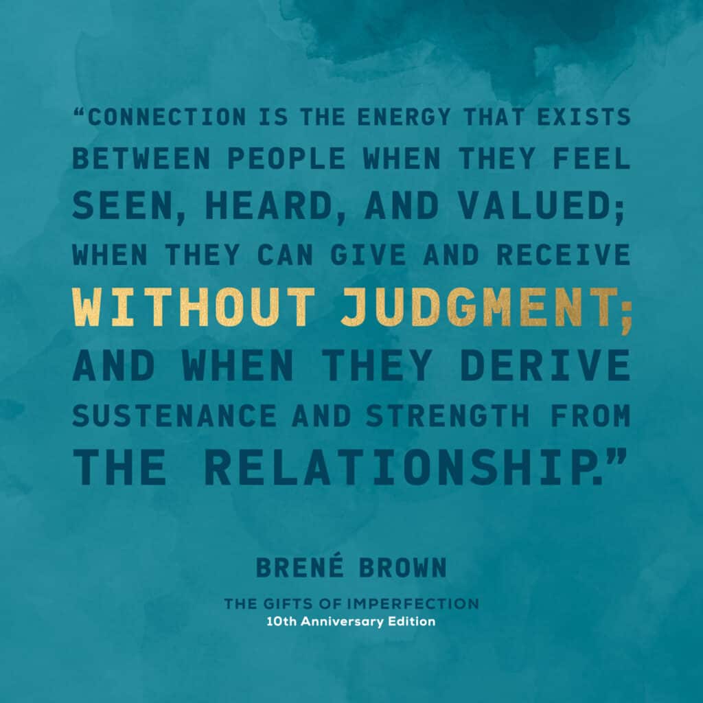 Brené Brown connection